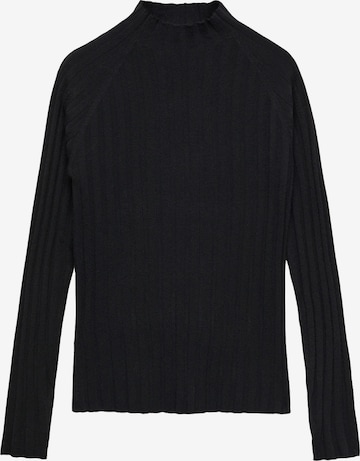 MANGO Sweater 'FLURRIES' in Black: front