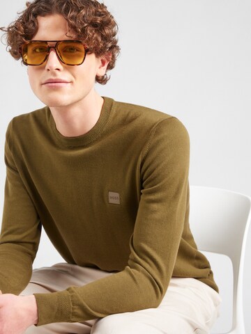BOSS - Jersey 'Kanovano_S' en verde