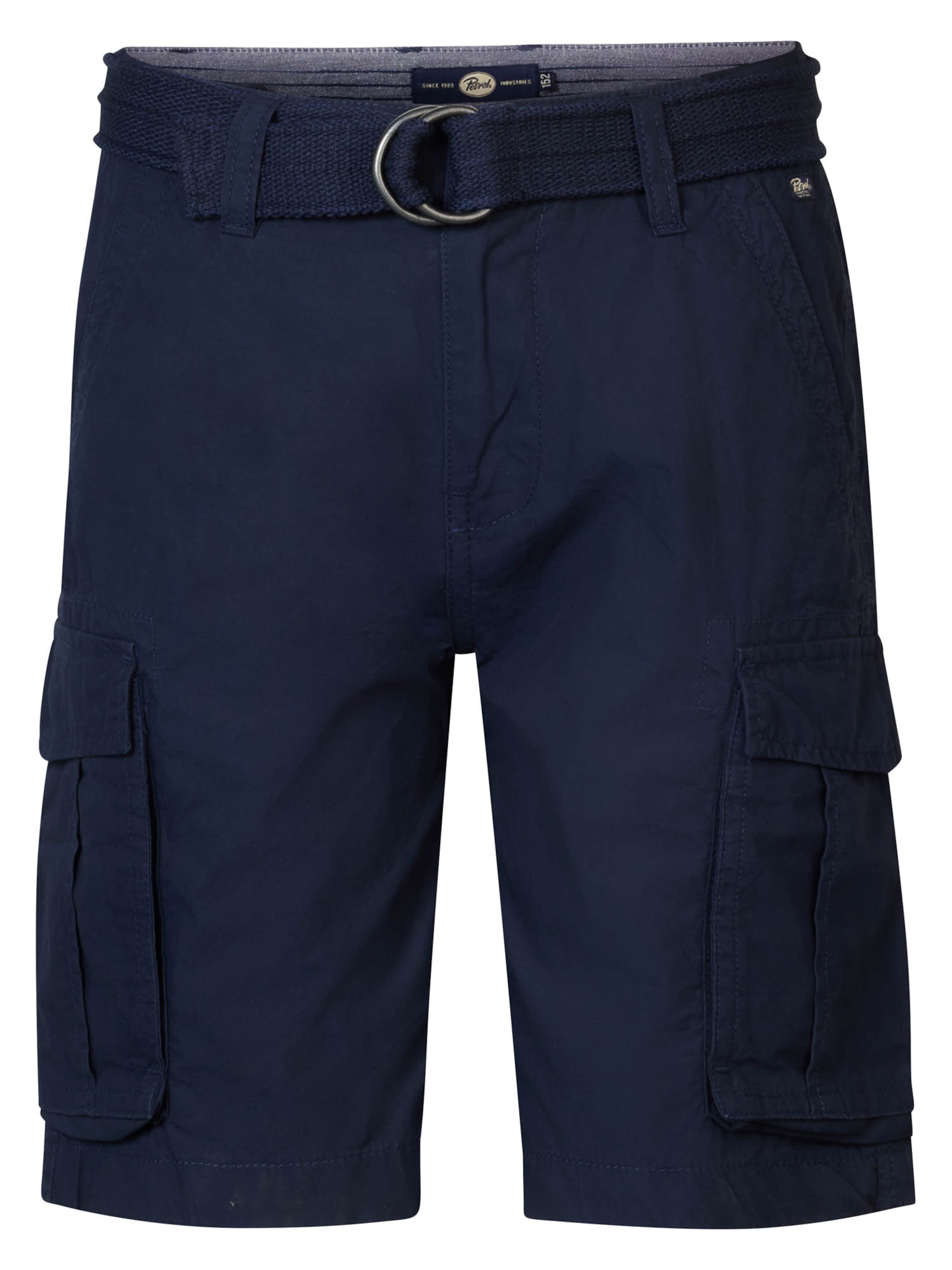 Petrol Industries Regular Pants 'Sandwhisper' in Blue: front