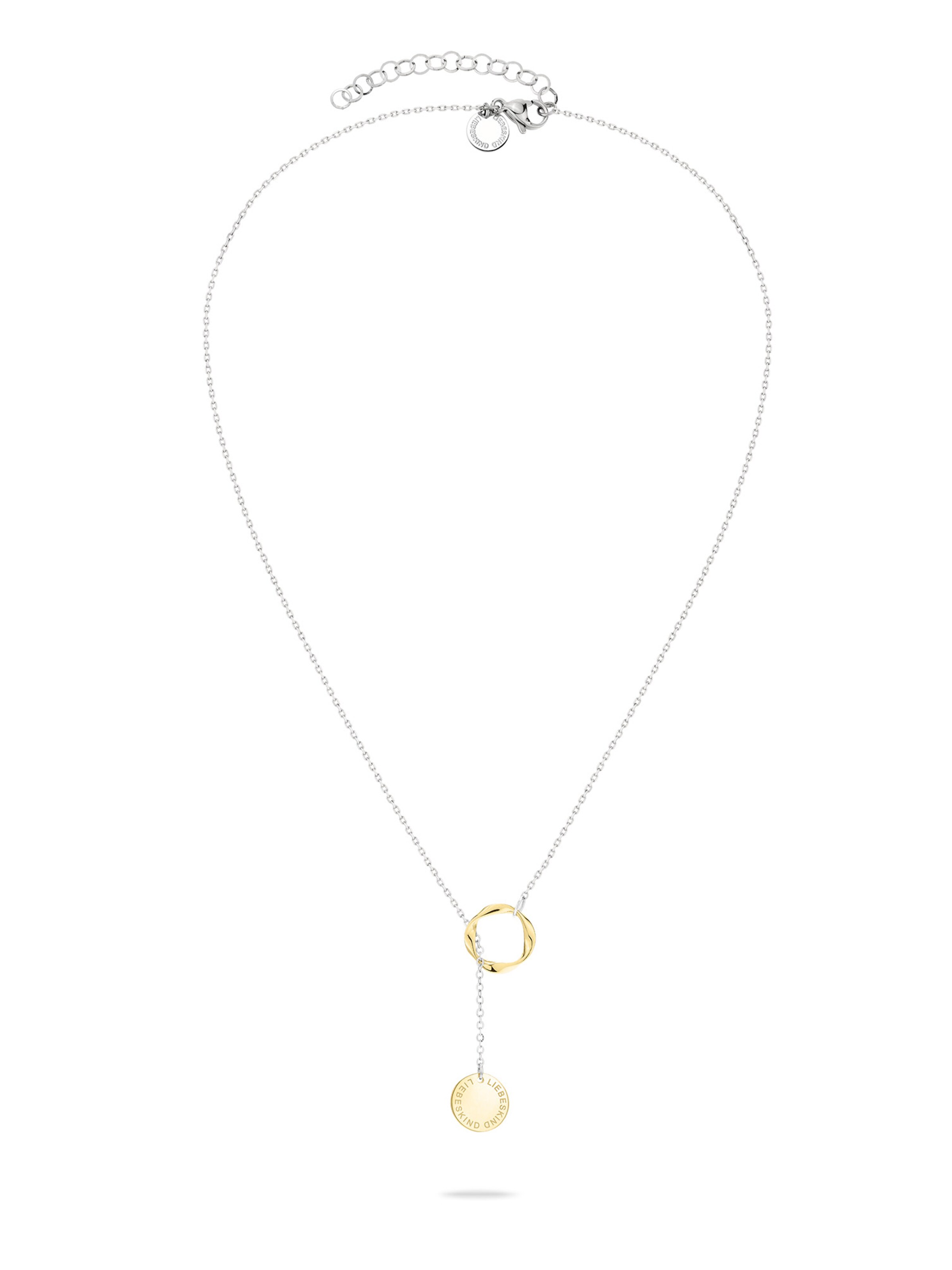 Chaîne Liebeskind Berlin en argent : devant