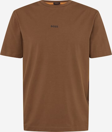 BOSS Orange Shirt 'Chup' in Green: front