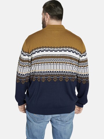 Charles Colby Sweater ' Earl Senan ' in Blue