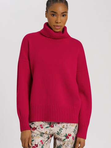 Pull-over Hanro en rose : devant