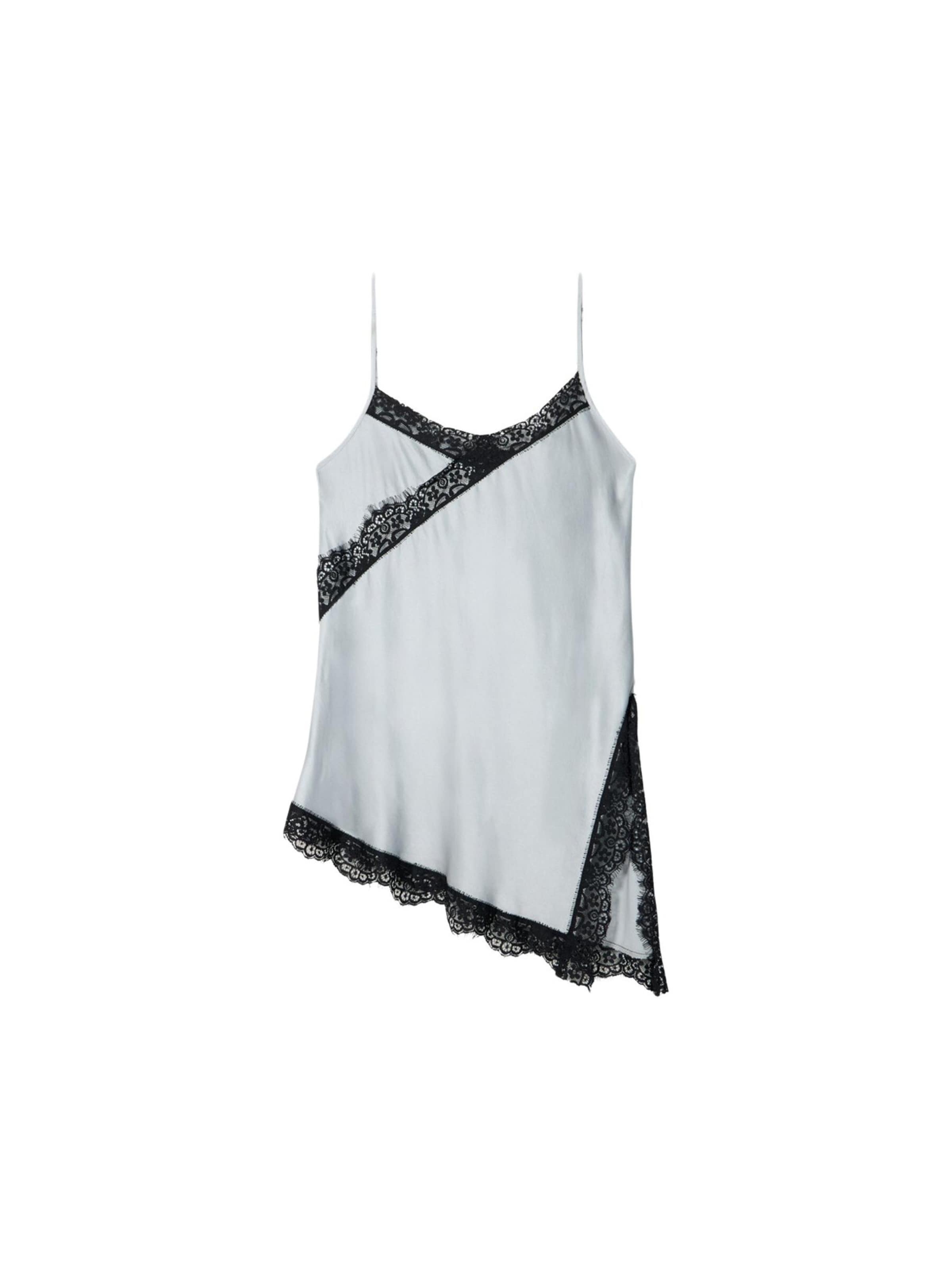 oltre Blouse in Grijs: voorkant