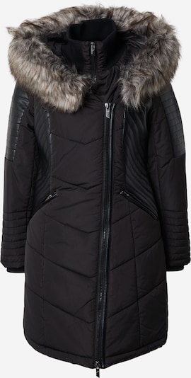 ONLY Pitkä talvitakki 'ONLNEW LINETTE' värissä musta, Tuotenäkymä