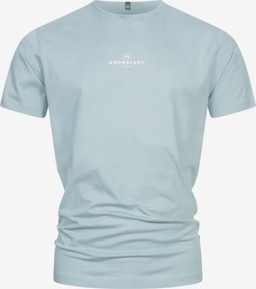 Kronstadt T-shirt 'Conrad' in Blau: Vorderseite