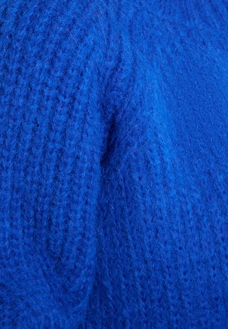 DreiMaster Vintage Плетена жилетка в синьо
