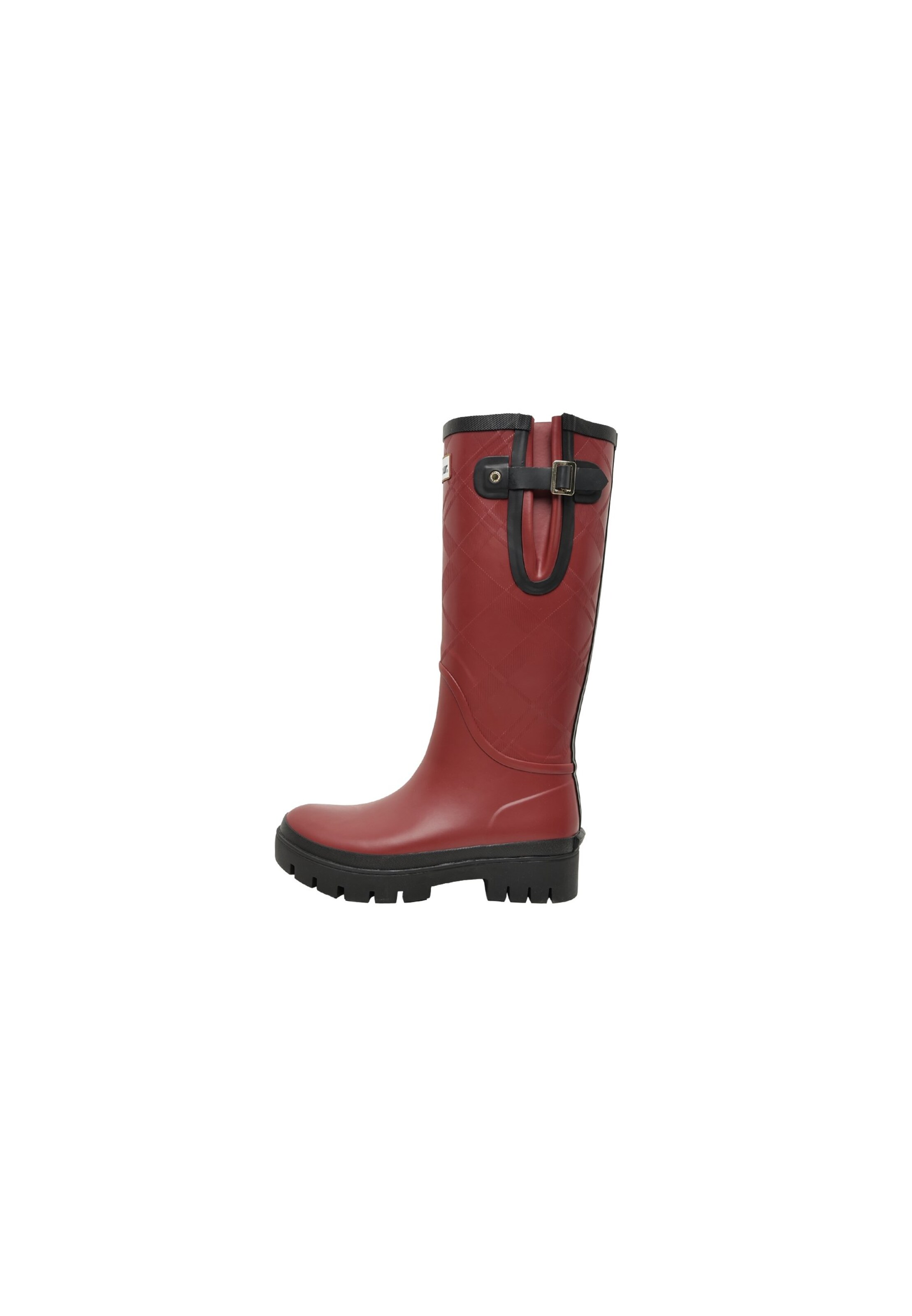 Barbour Rubber boot 'Leighton' in Red: front