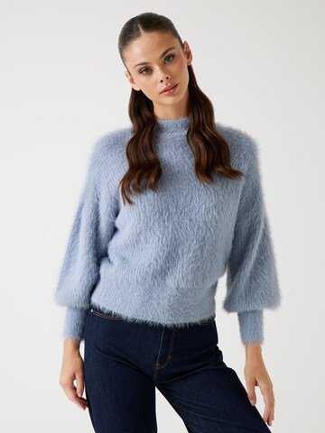 GUESS Sweater 'Keyla' in Blue: front