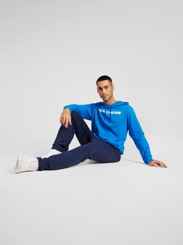 SKECHERS Sportsweatshirt in Blau