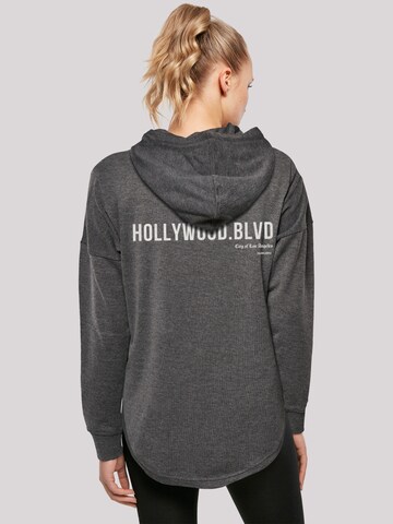 F4NT4STIC Sweatshirt 'Hollywood blvd' in Grey: front