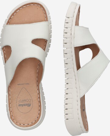 Bata Mules in White