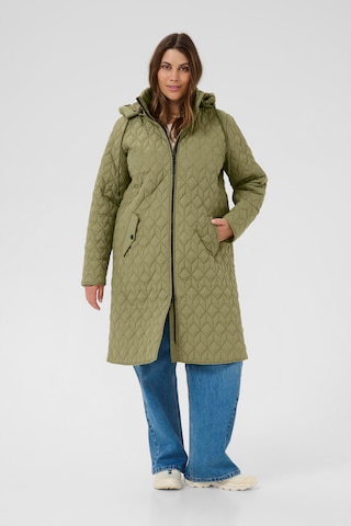 Manteau mi-saison 'KCLeina' KAFFE CURVE en vert