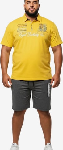 Lavecchia T-shirt 'LV-4688 Übergrößen' i gul: framsida