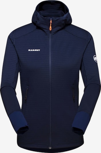 MAMMUT Athletic Fleece Jacket in marine blue / White, Item view