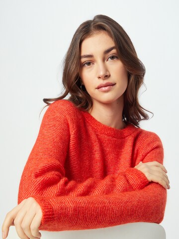SELECTED FEMME Knitted dress in Red