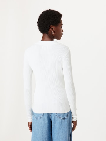 NÜMPH - Pullover 'SEBILE' em branco