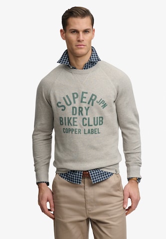 Sweat-shirt Superdry & Co en gris : devant