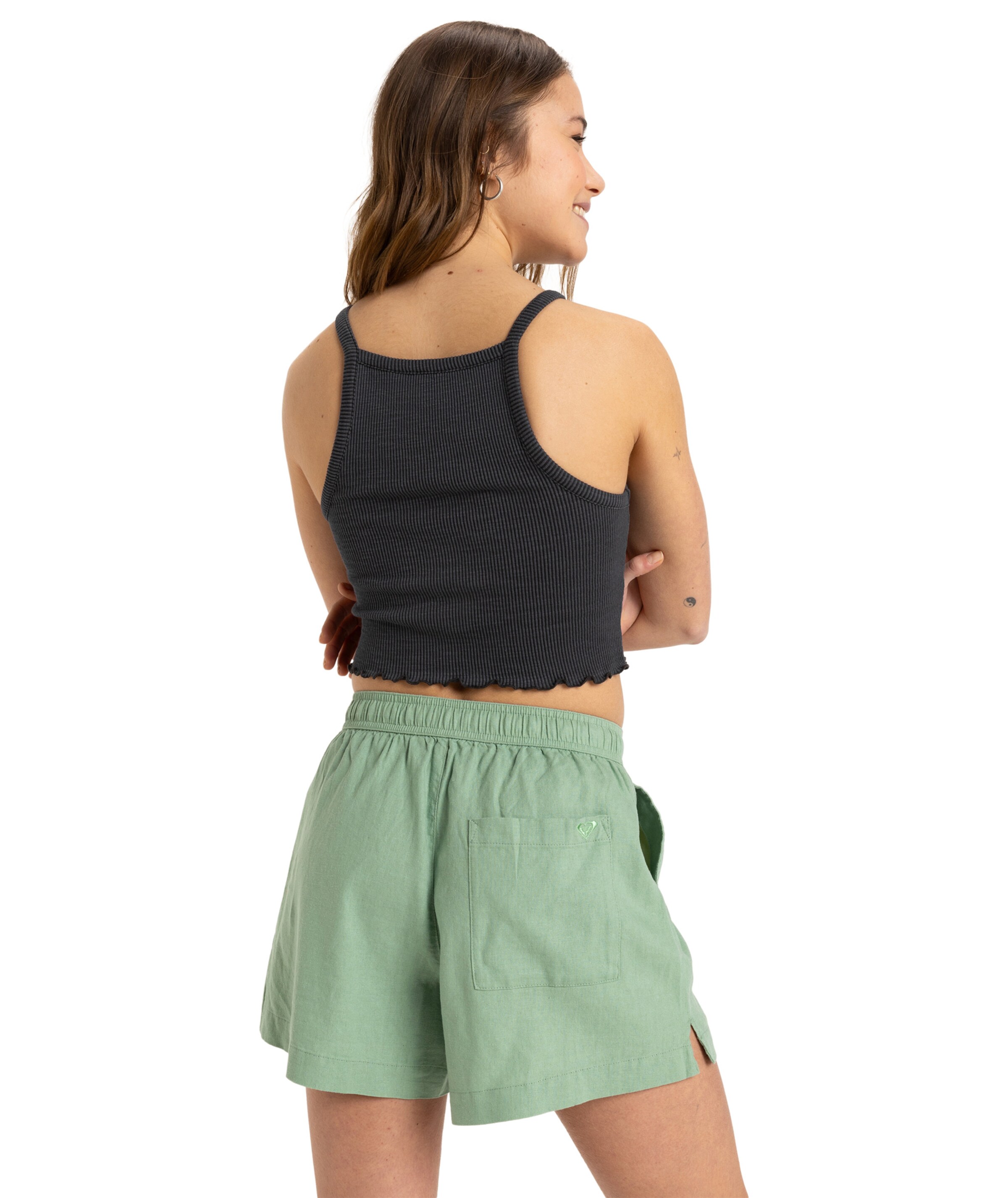 ROXY Regular Pants 'Lekeitio Break' in Green