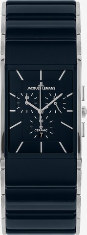 Jacques Lemans Uhr in Blau: predná strana