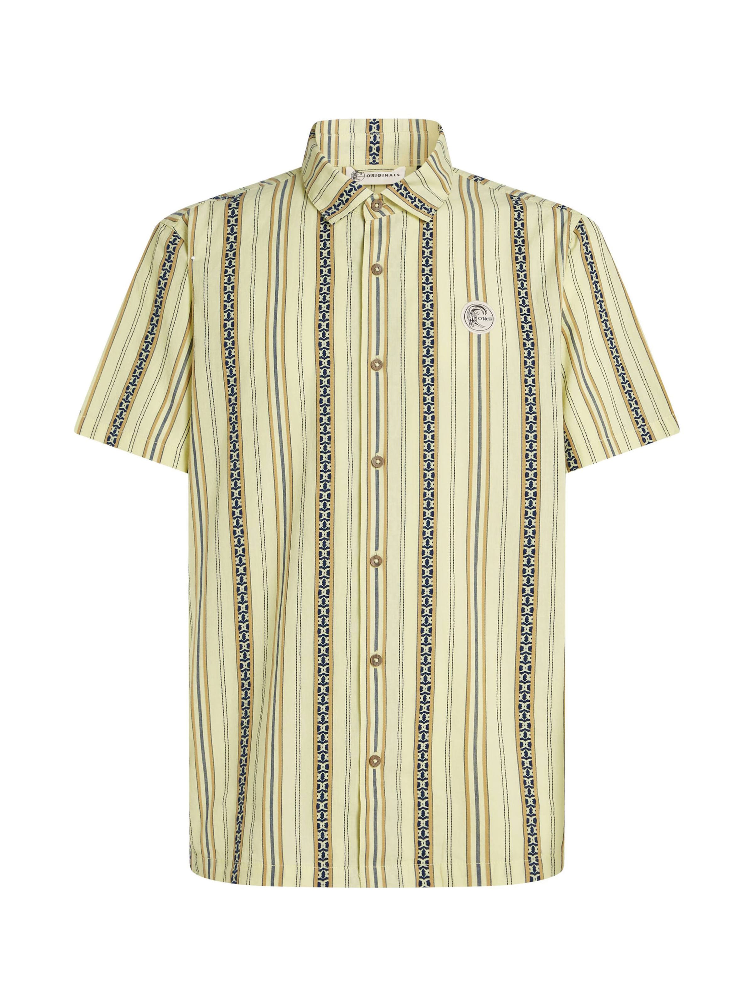 Regular fit Camicia 'O'riginals Jacquard' di O'NEILL in giallo: frontale