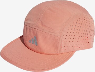 ADIDAS PERFORMANCE Athletic Cap in Red: front