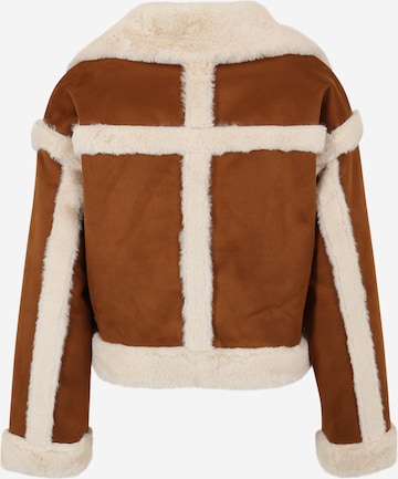 River Island Petite Jacke in Braun