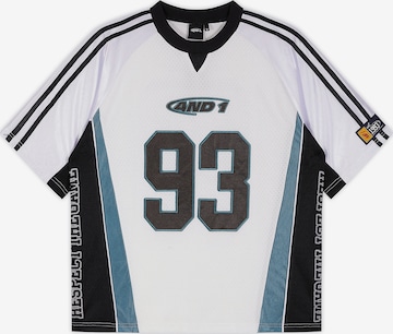 balta AND1 Laisvi marškinėliai 'Respect The Game': priekis