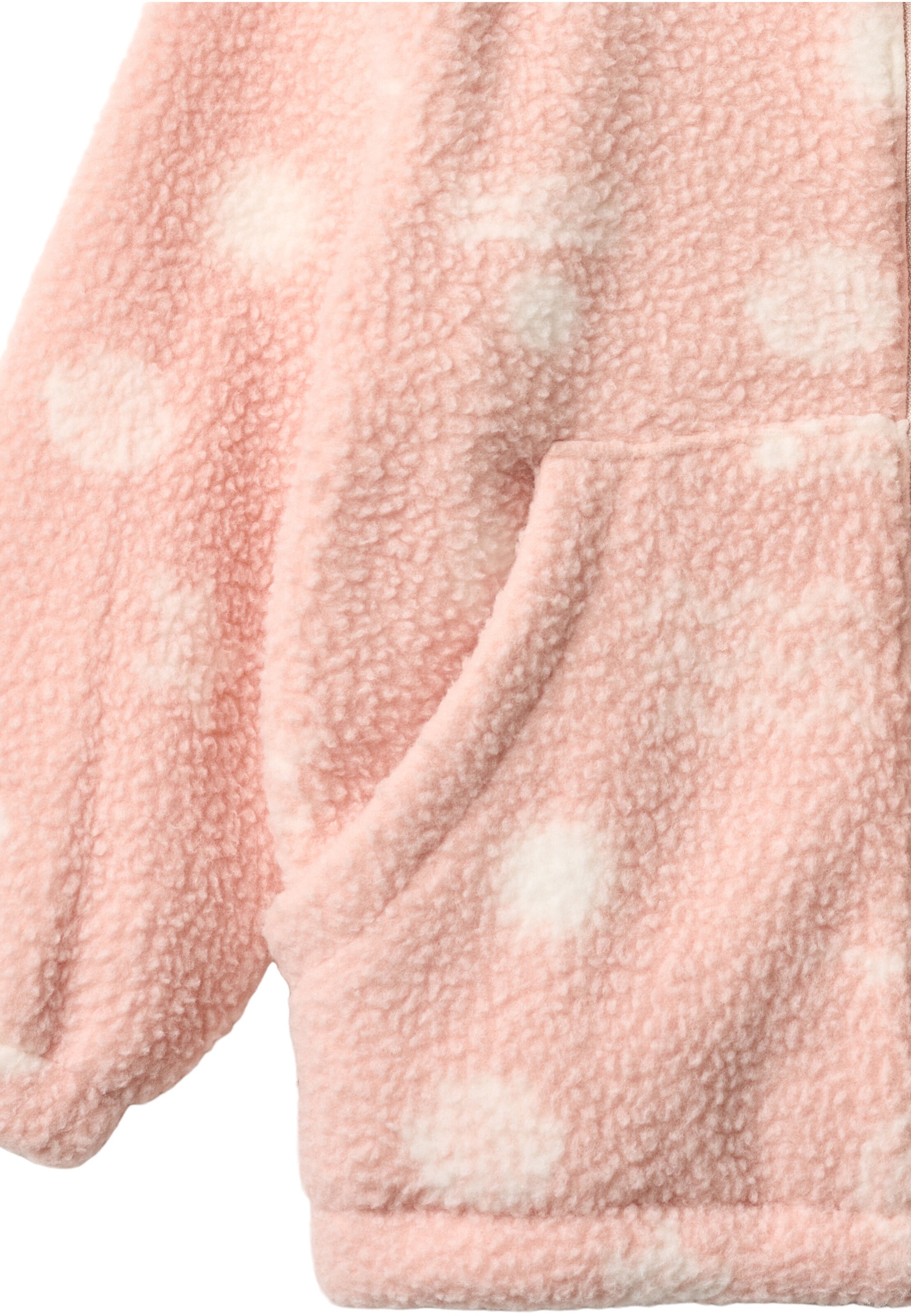 WHEAT Fleece jas 'Helge' in Roze