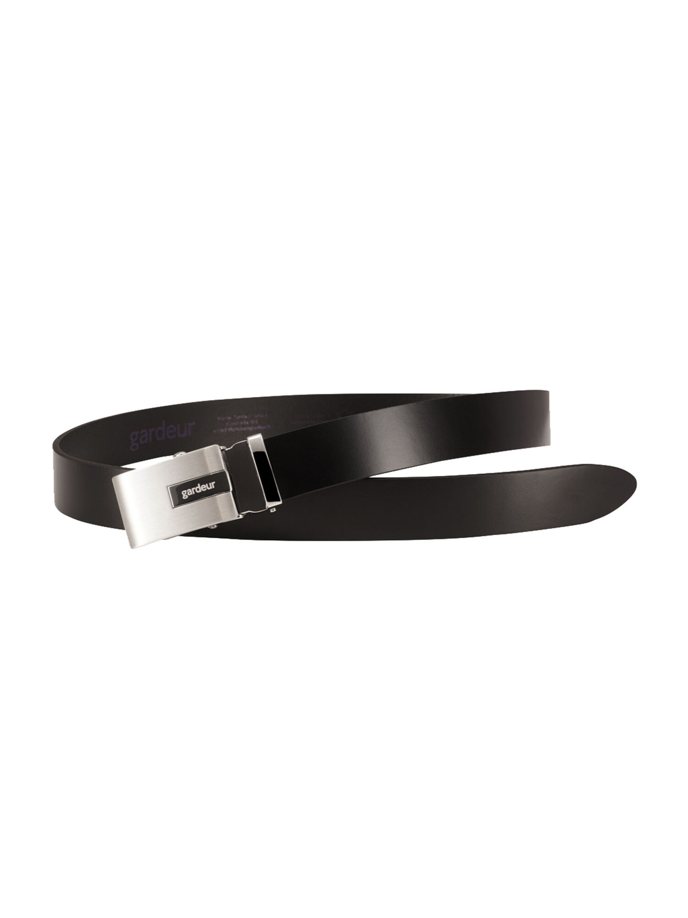Ceinture Gardeur en noir : devant