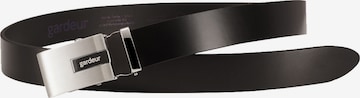 Gardeur Gürtel in Schwarz: Vorderseite