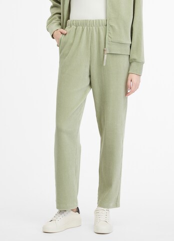 Ragwear Regular Hose in Grün: Vorderseite