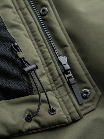 Ombre Winter jacket 'OM-Jalj-0169' in Green