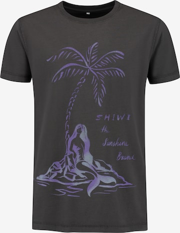 T-Shirt Shiwi en gris : devant