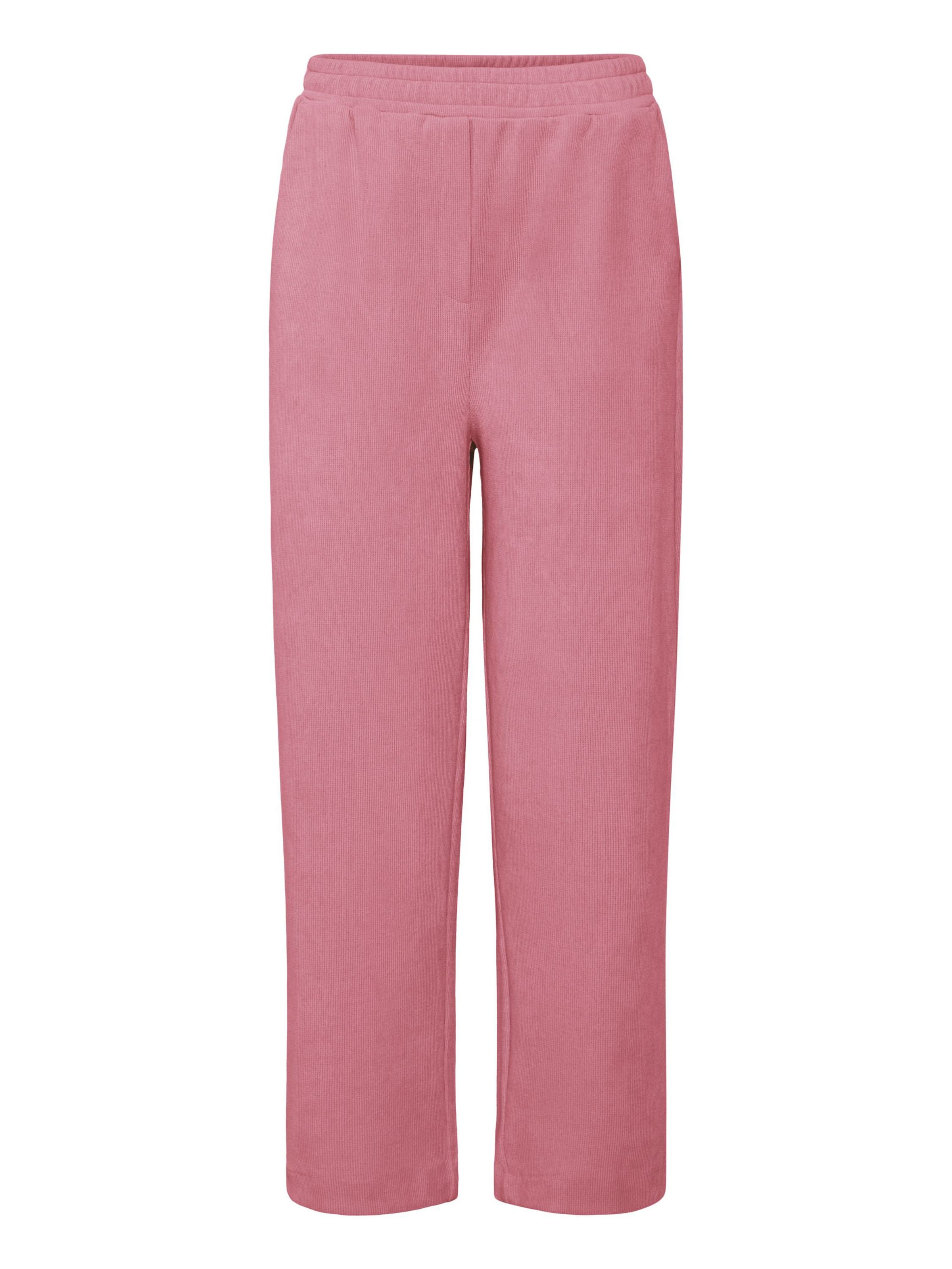 Loosefit Pantalon 'IHKate' ICHI en rose : devant