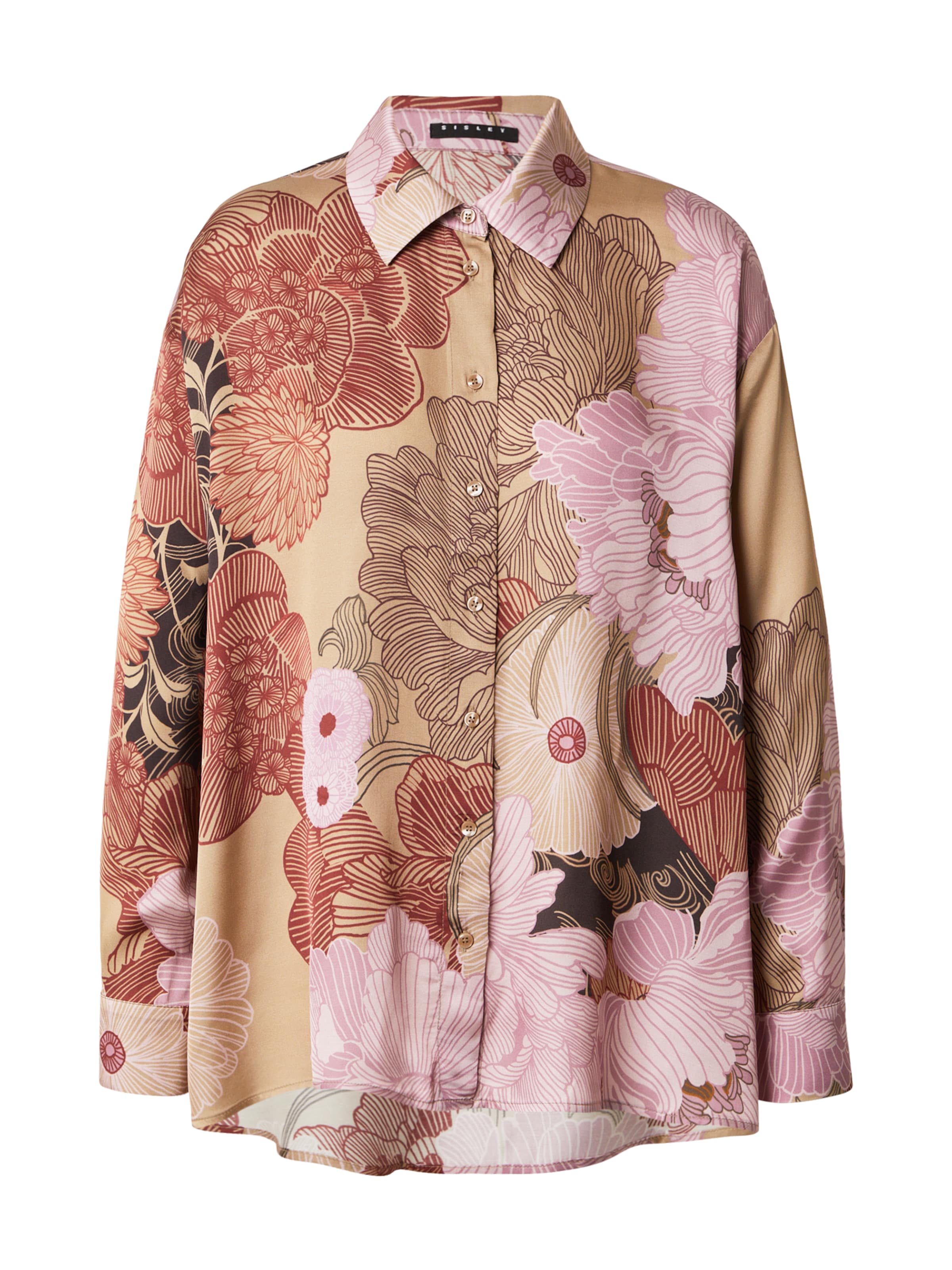 Sisley - Blusa em bege: frente