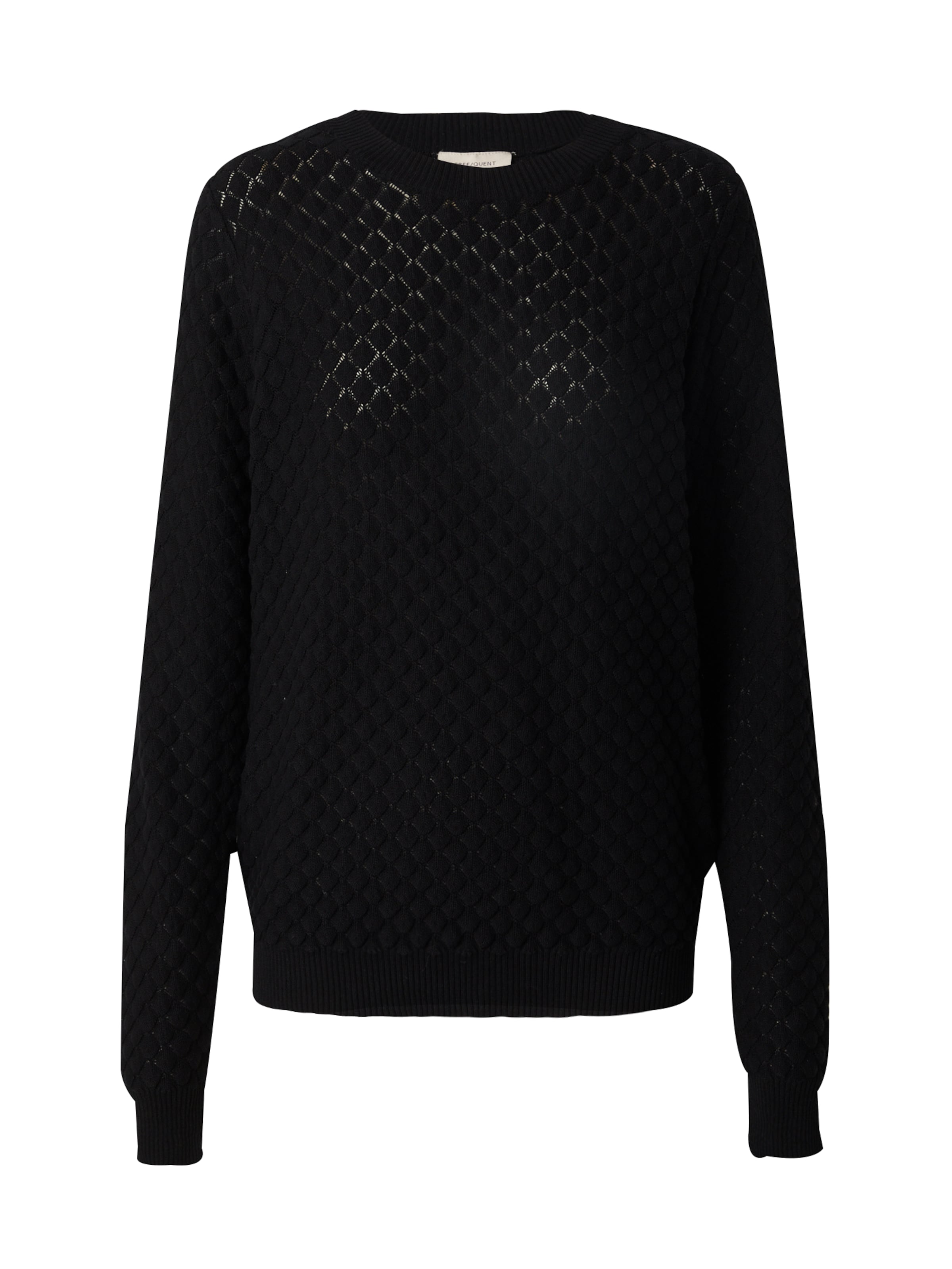 Freequent Pullover 'DODO' in Schwarz: Vorderseite