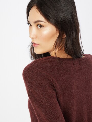 PIECES Sweater 'Perla' in Red