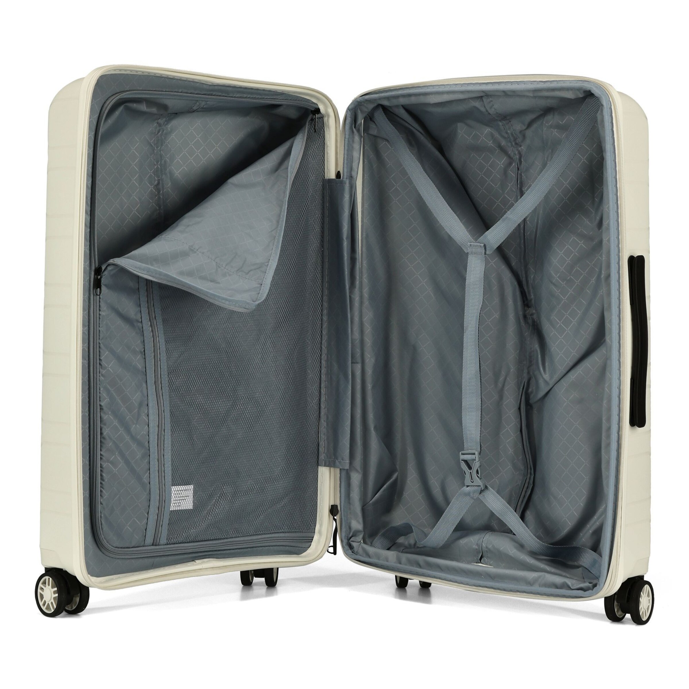 Set di valigie 'Travel Line 4700' di D&N in bianco