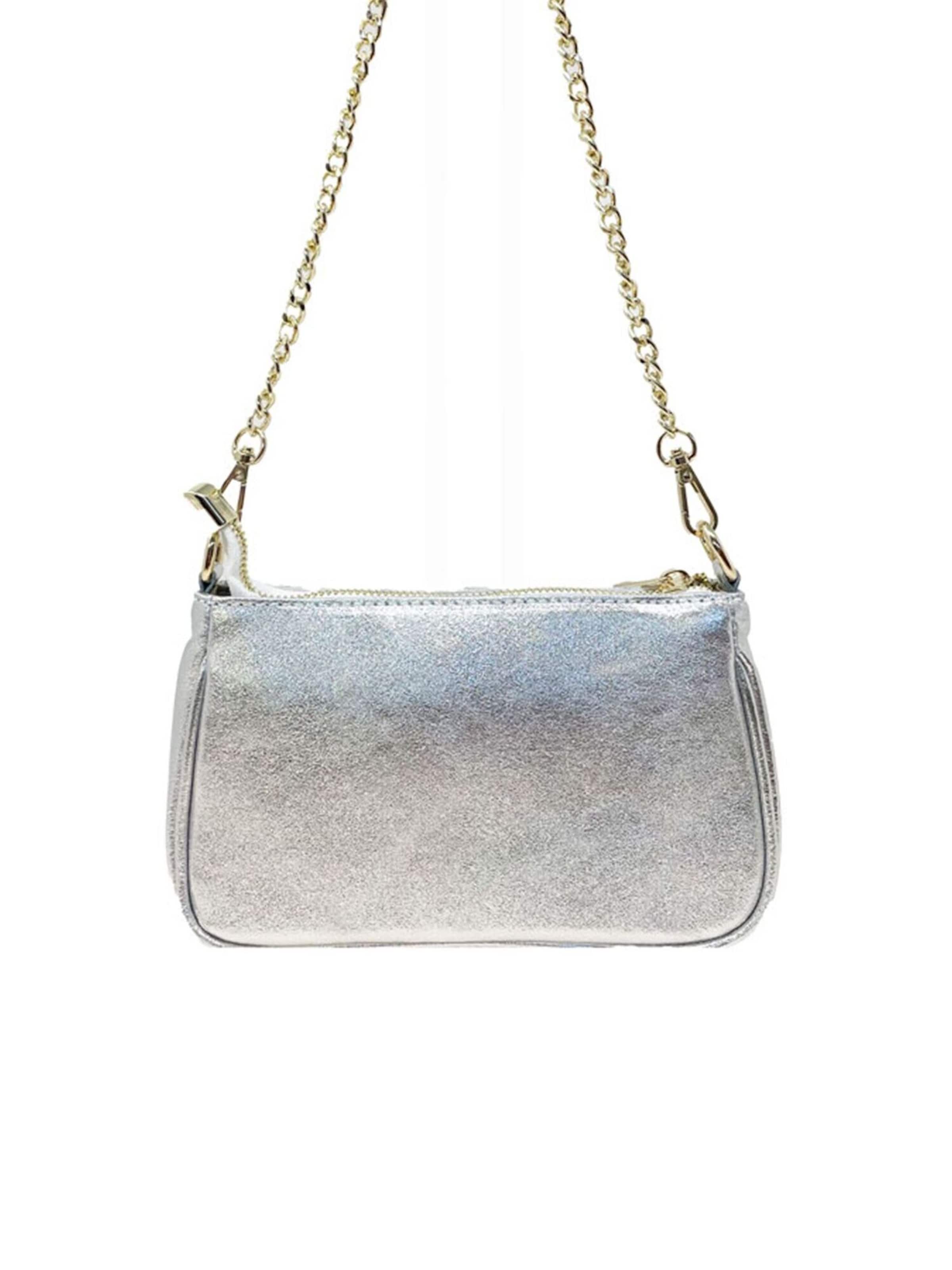 CHICCA BORSE Schoudertas in Zilver