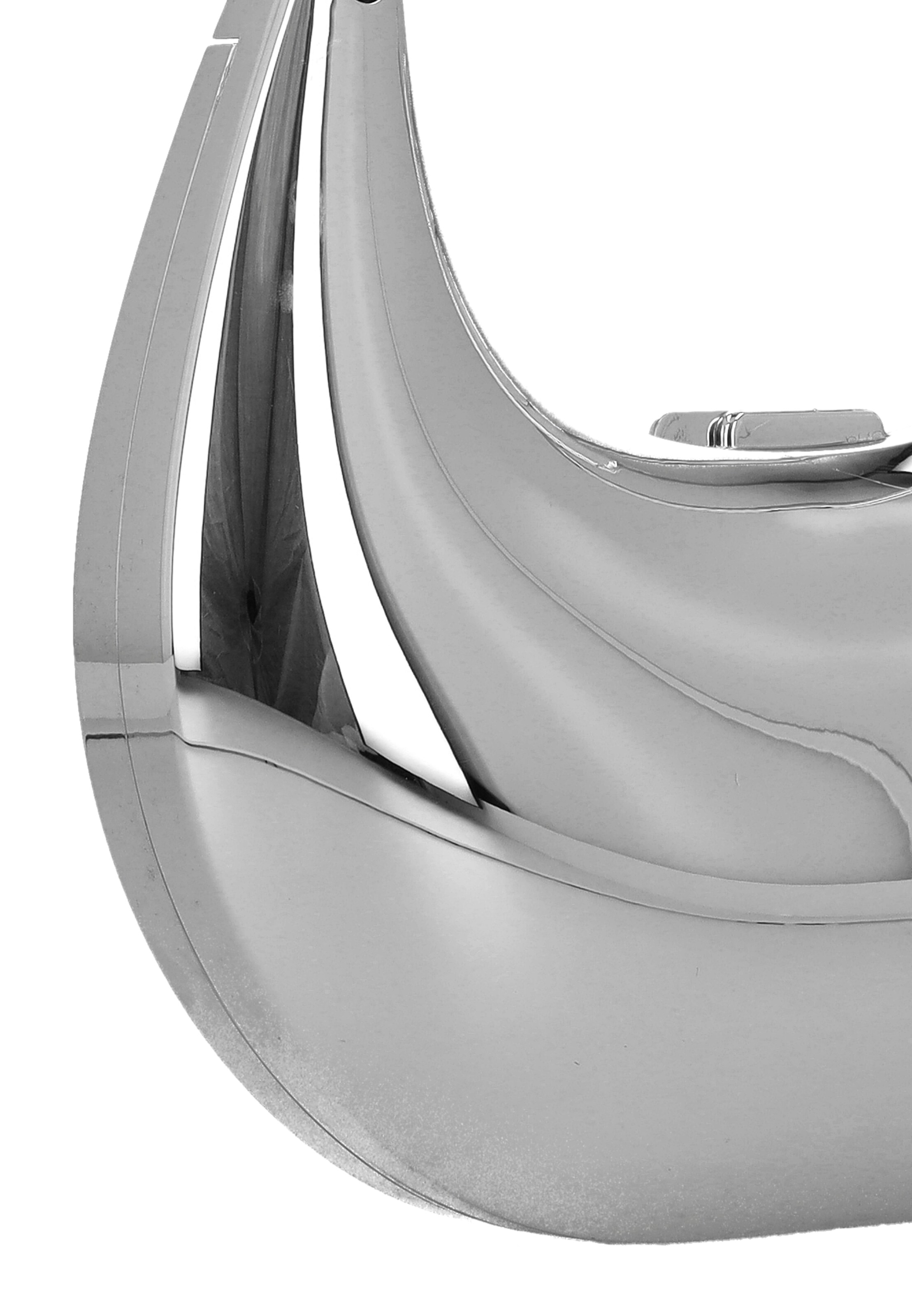 faina - Bolso de noche en plata