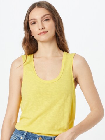 AMERICAN VINTAGE Top 'Jacksonville' in Yellow: front