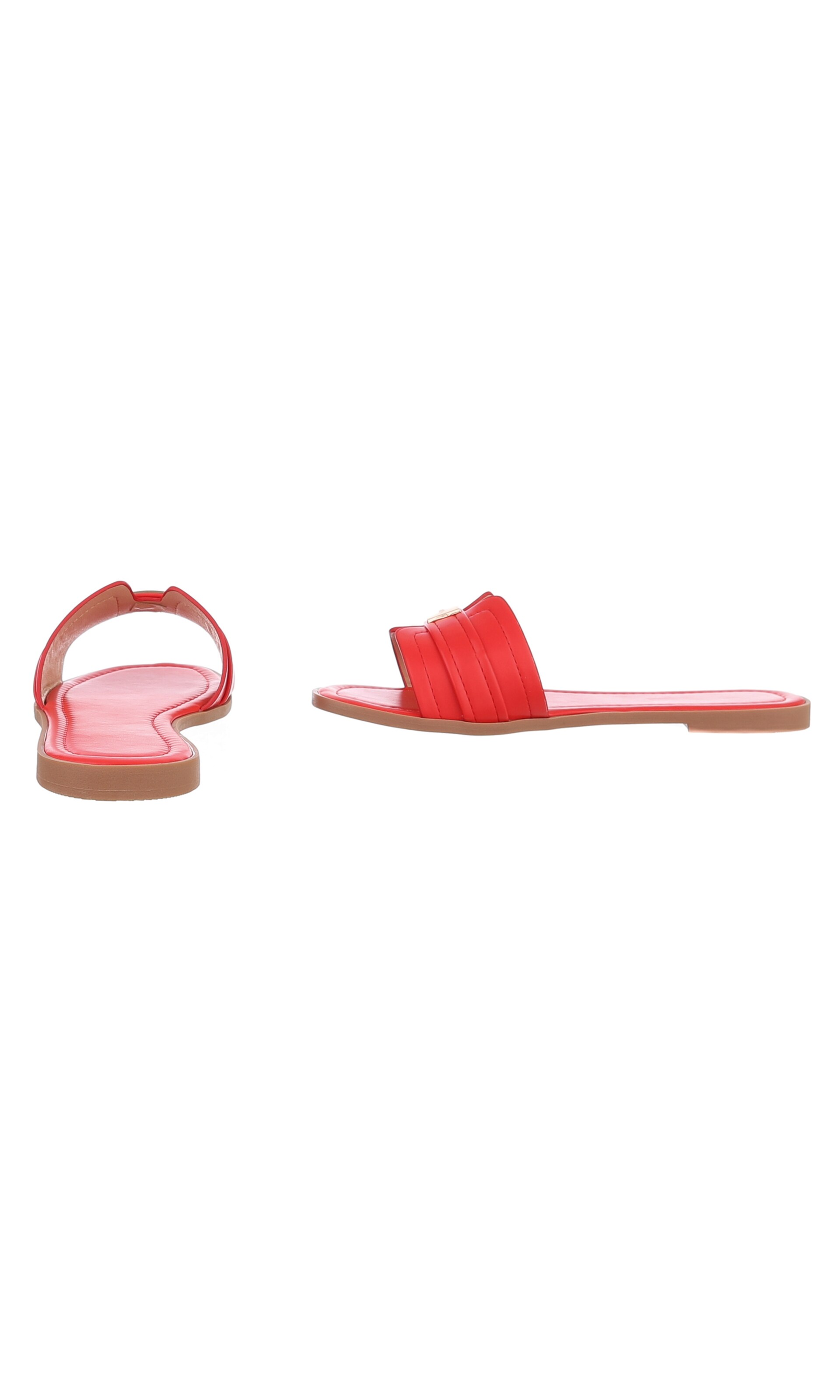 Ital-Design Mules in Red