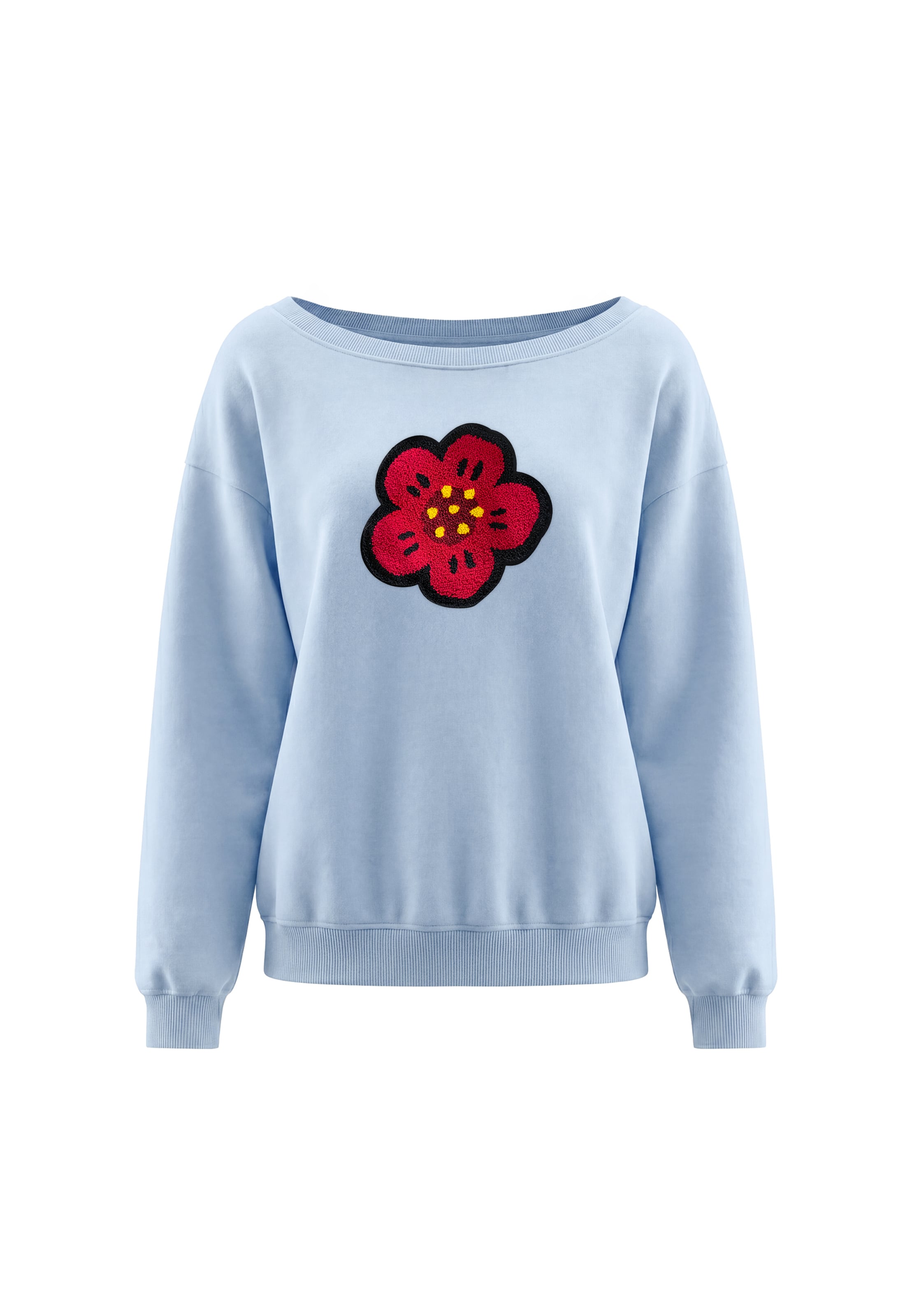 Sweat-shirt MYMO en bleu : devant