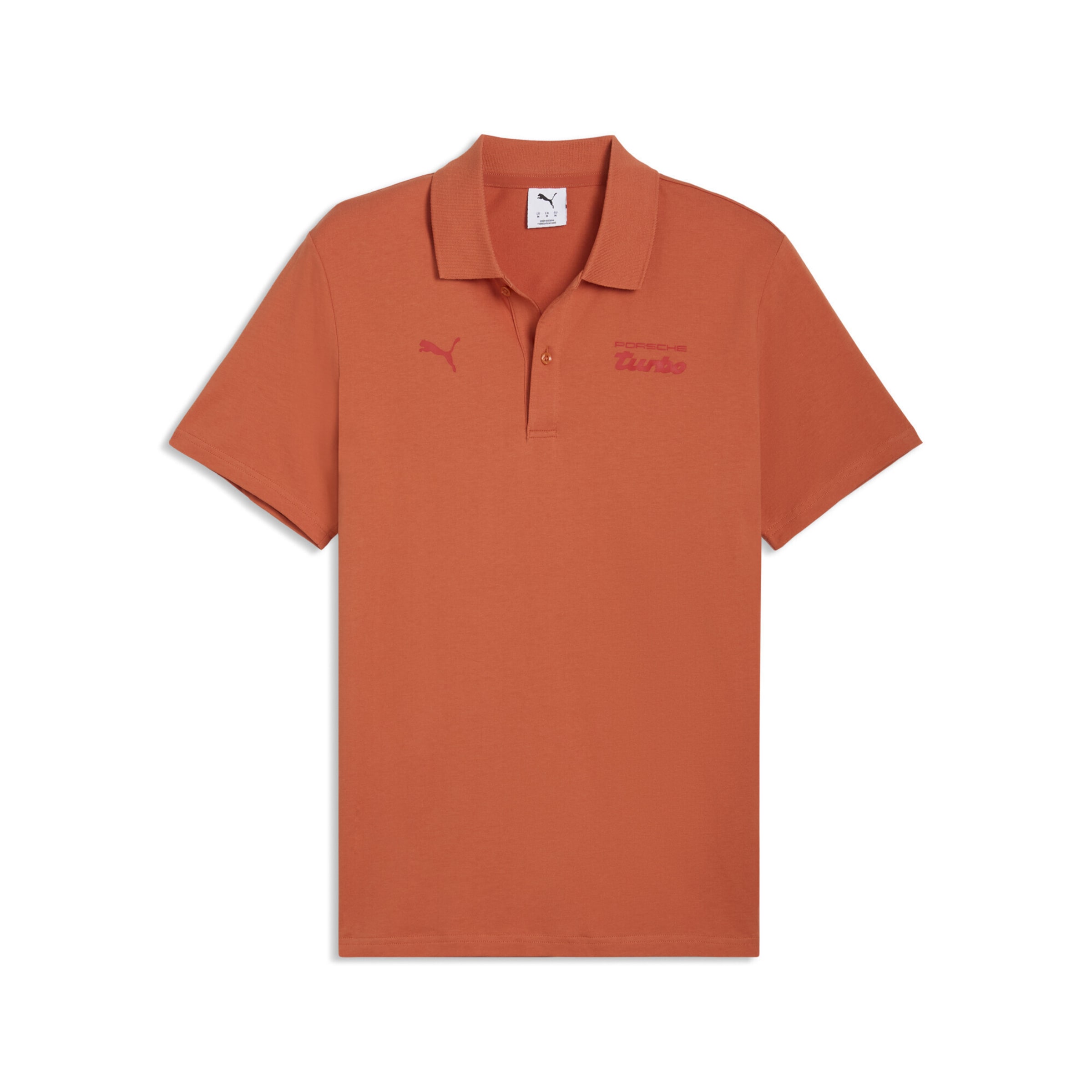 PUMA Shirt 'Porsche Legacy Essentials' in Oranje: voorkant