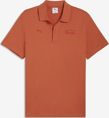PUMA Poloshirt 'Porsche Legacy Essentials' in Orange: Vorderseite