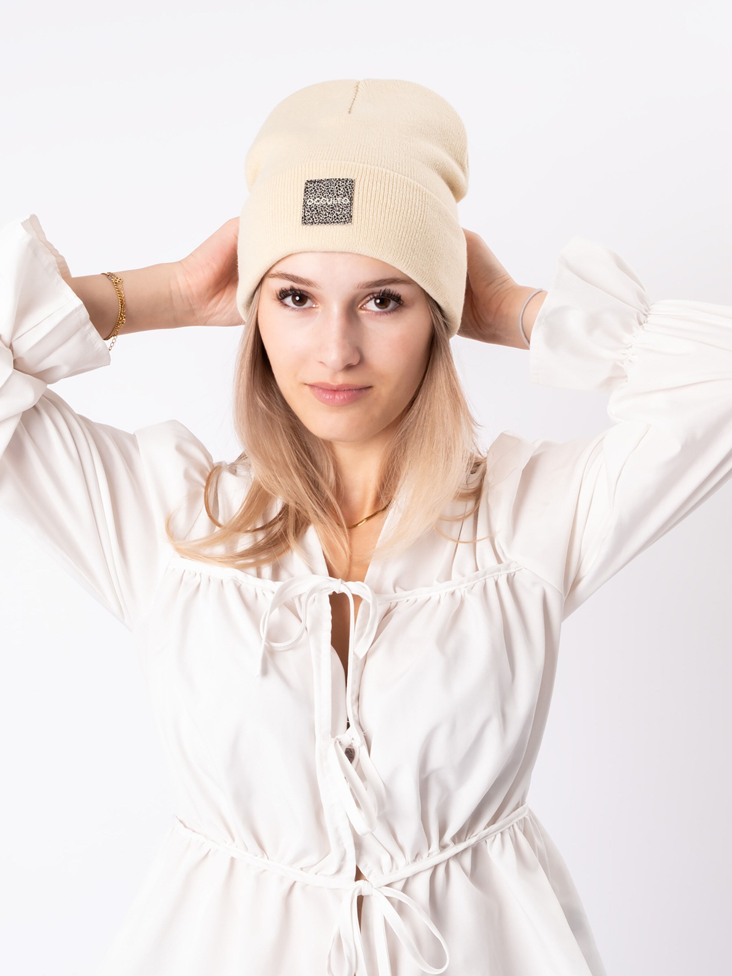 Occulto Beanie 'Eli' in Beige