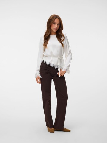 Chemisier 'VMMiro' VERO MODA en blanc