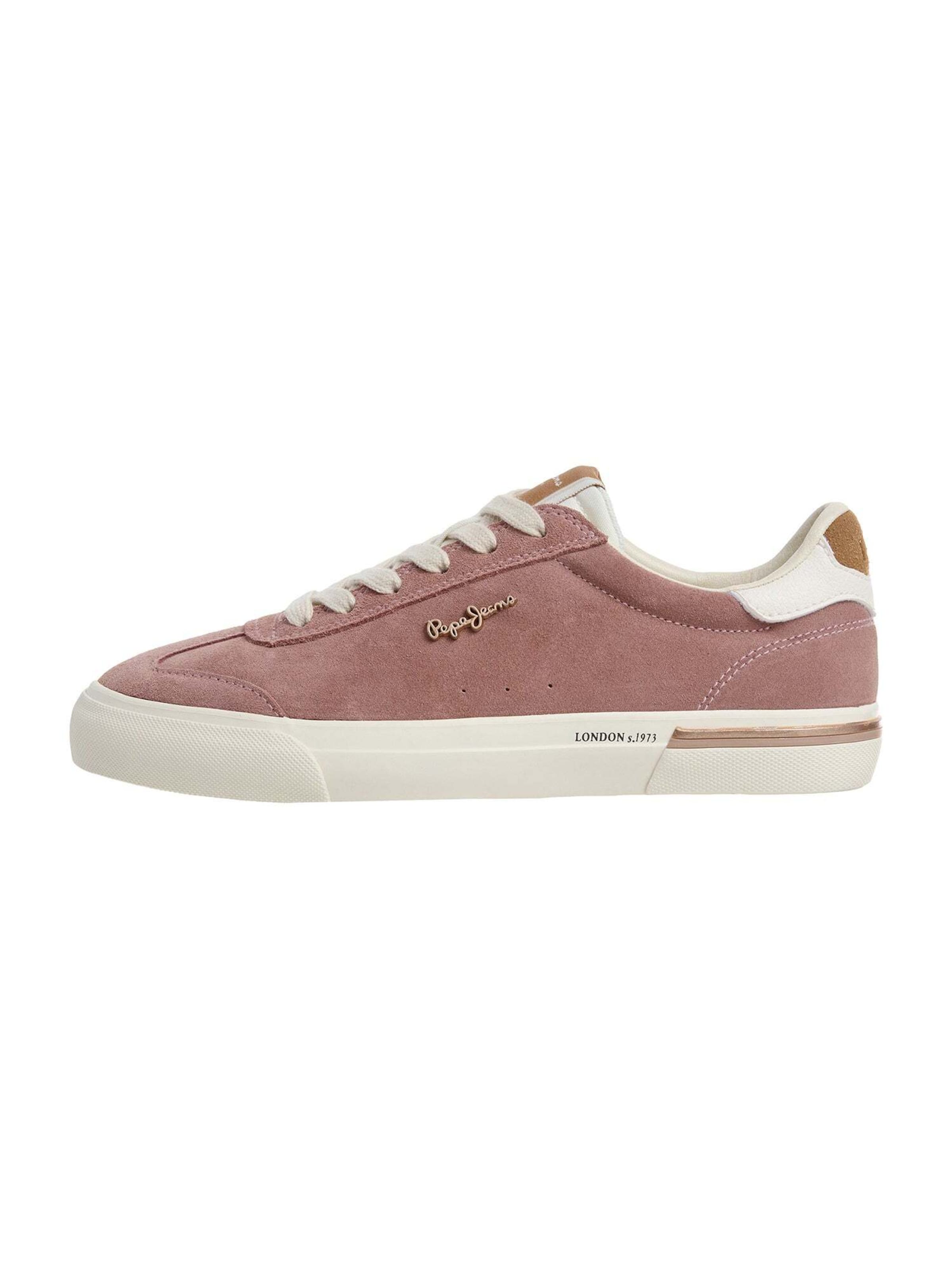Pepe Jeans Platform trainers 'KENTON NUANCE' in Pink: front