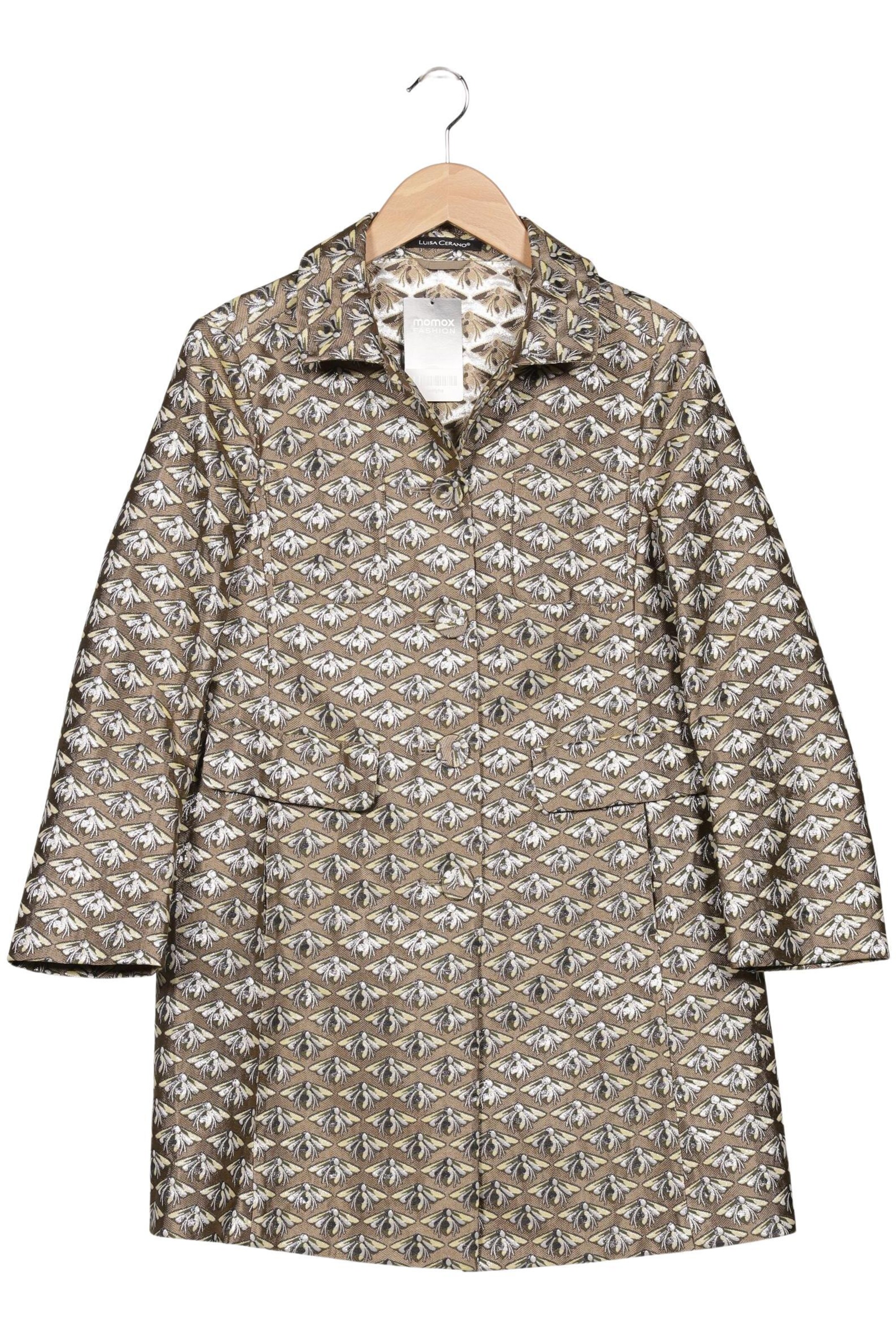 Luisa Cerano Mantel M in Beige: Vorderseite